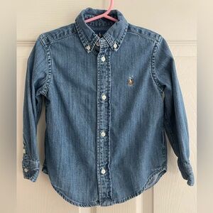 Denim Ralph Lauren Kids Shirt